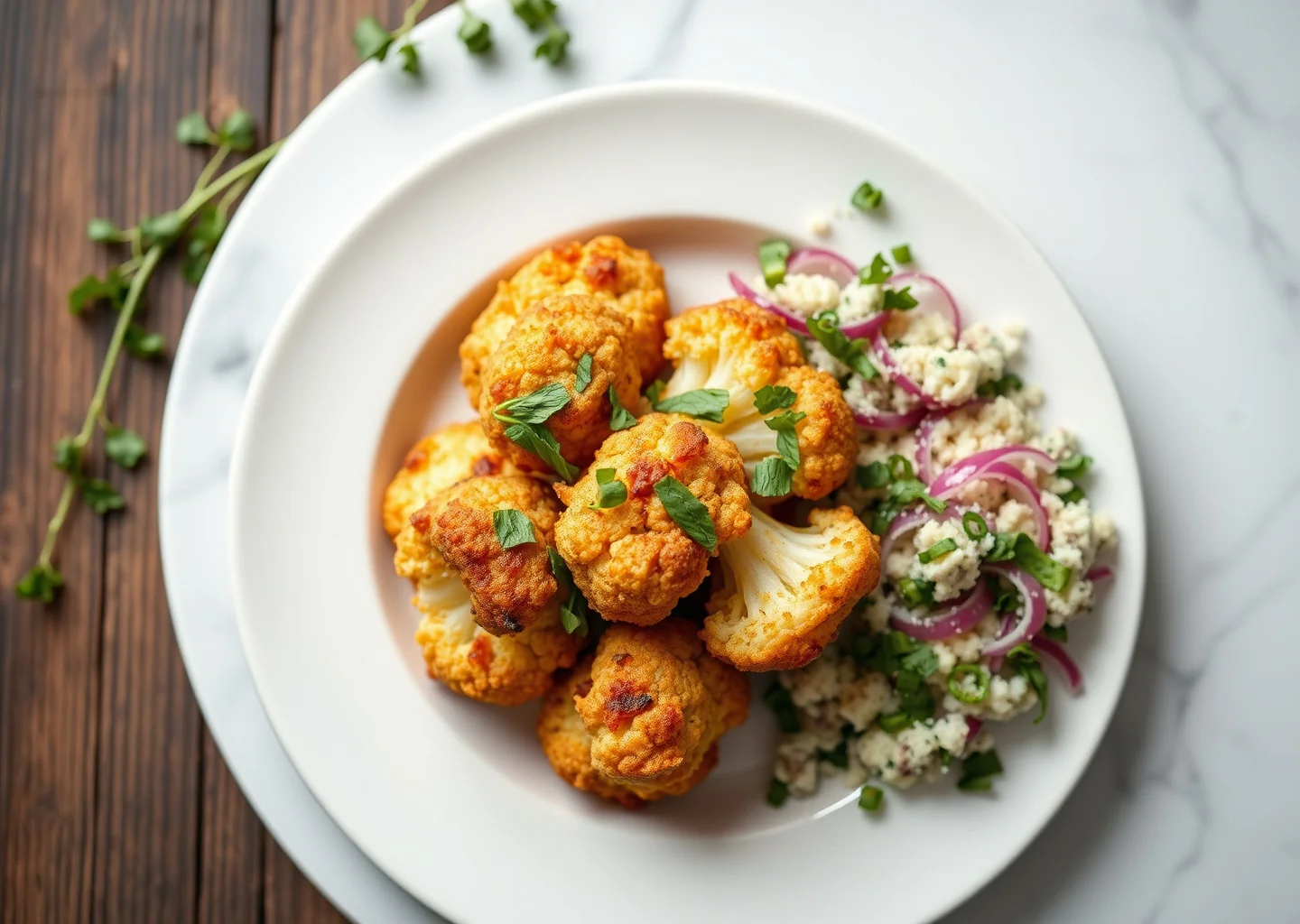 Beer-Battered Cauliflower