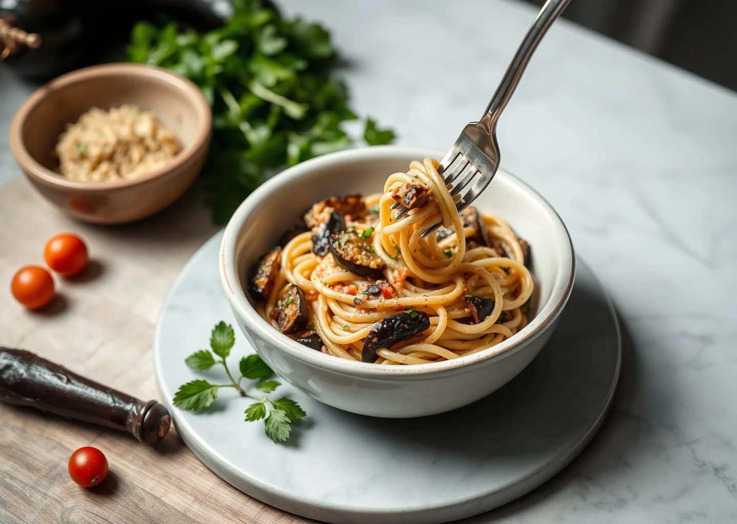 Sicilian Eggplant Pasta alla Norma