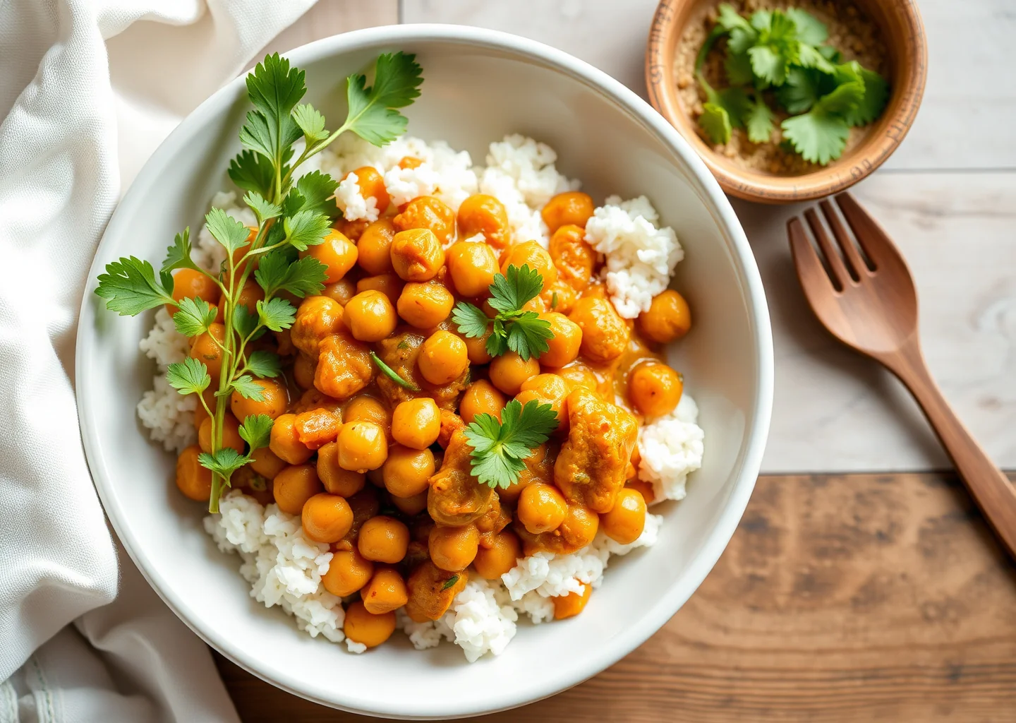Spiced Chickpea Curry