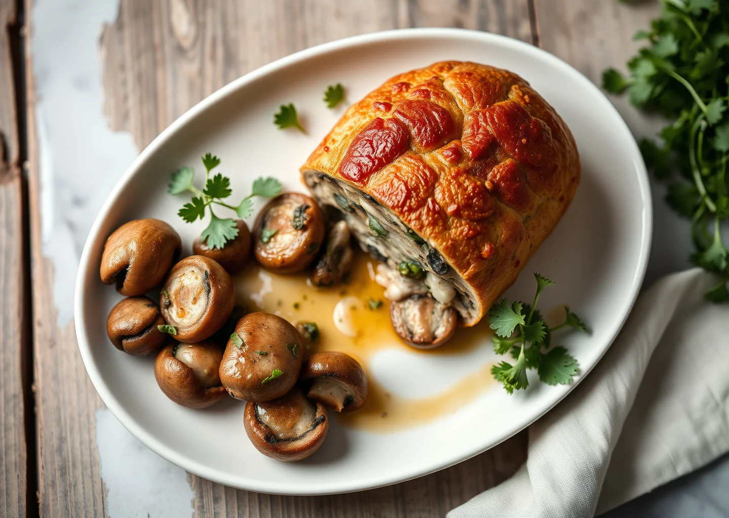 Mushroom Wellington