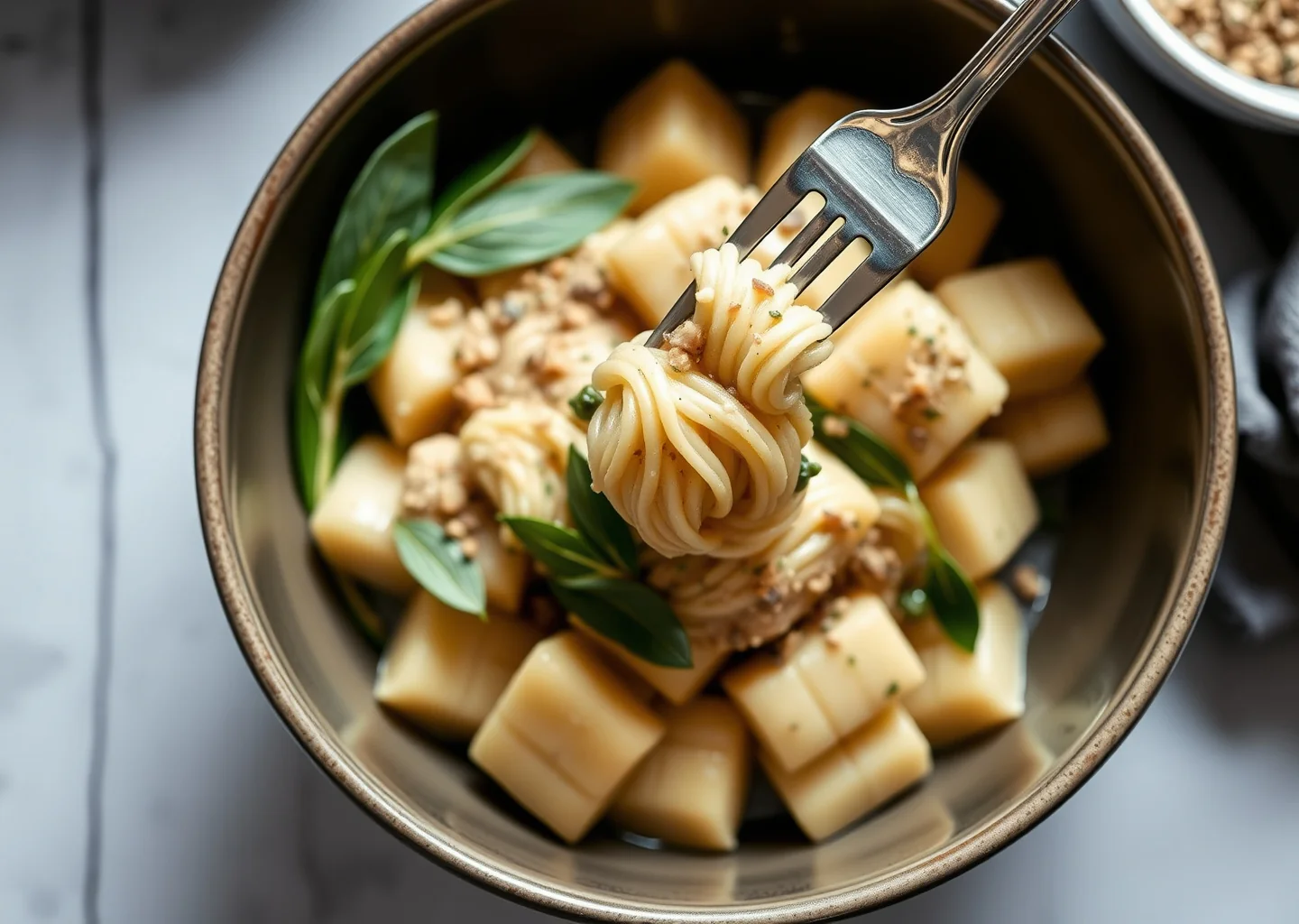 Gnocchi with Sage and Hazelnut Butter