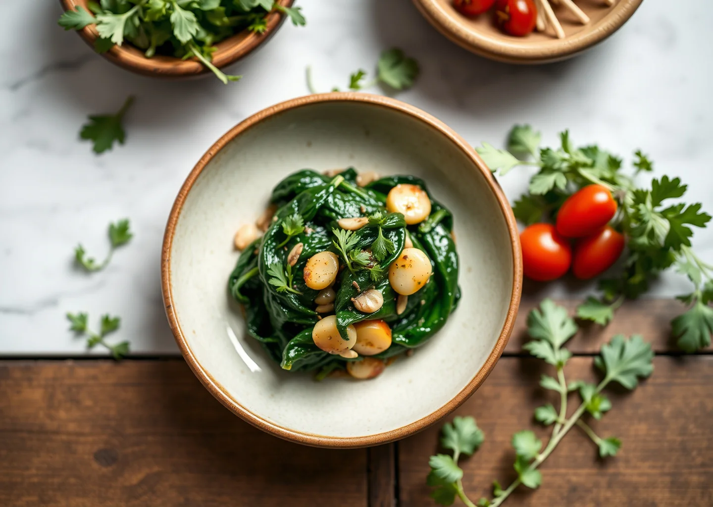 Garlic Sautéed Spinach