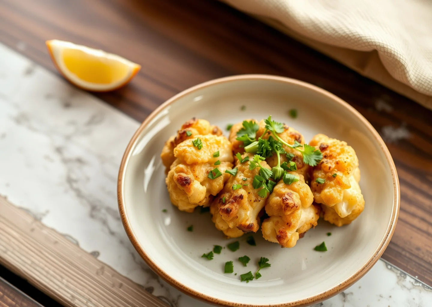 Roasted Cauliflower Wings